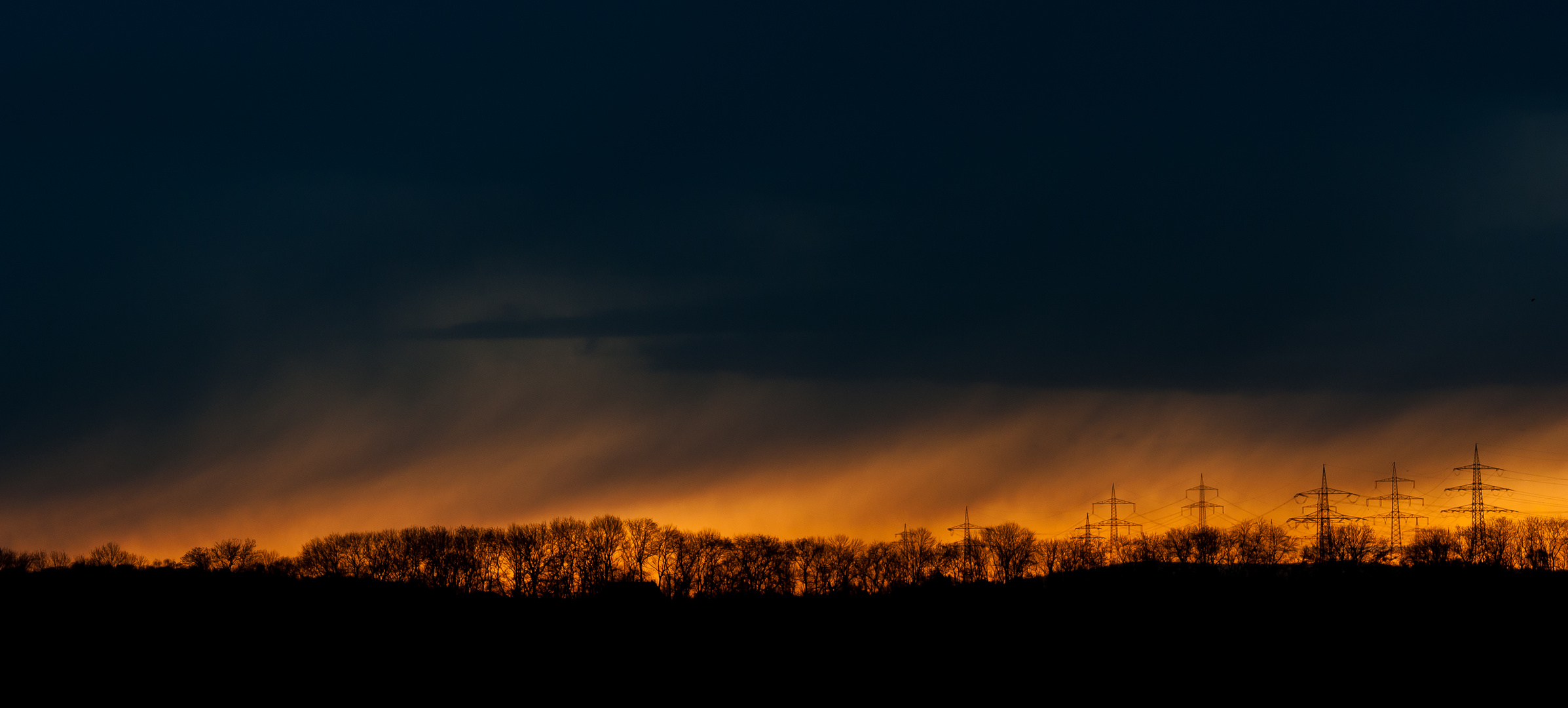 Sunrise & Snowfall