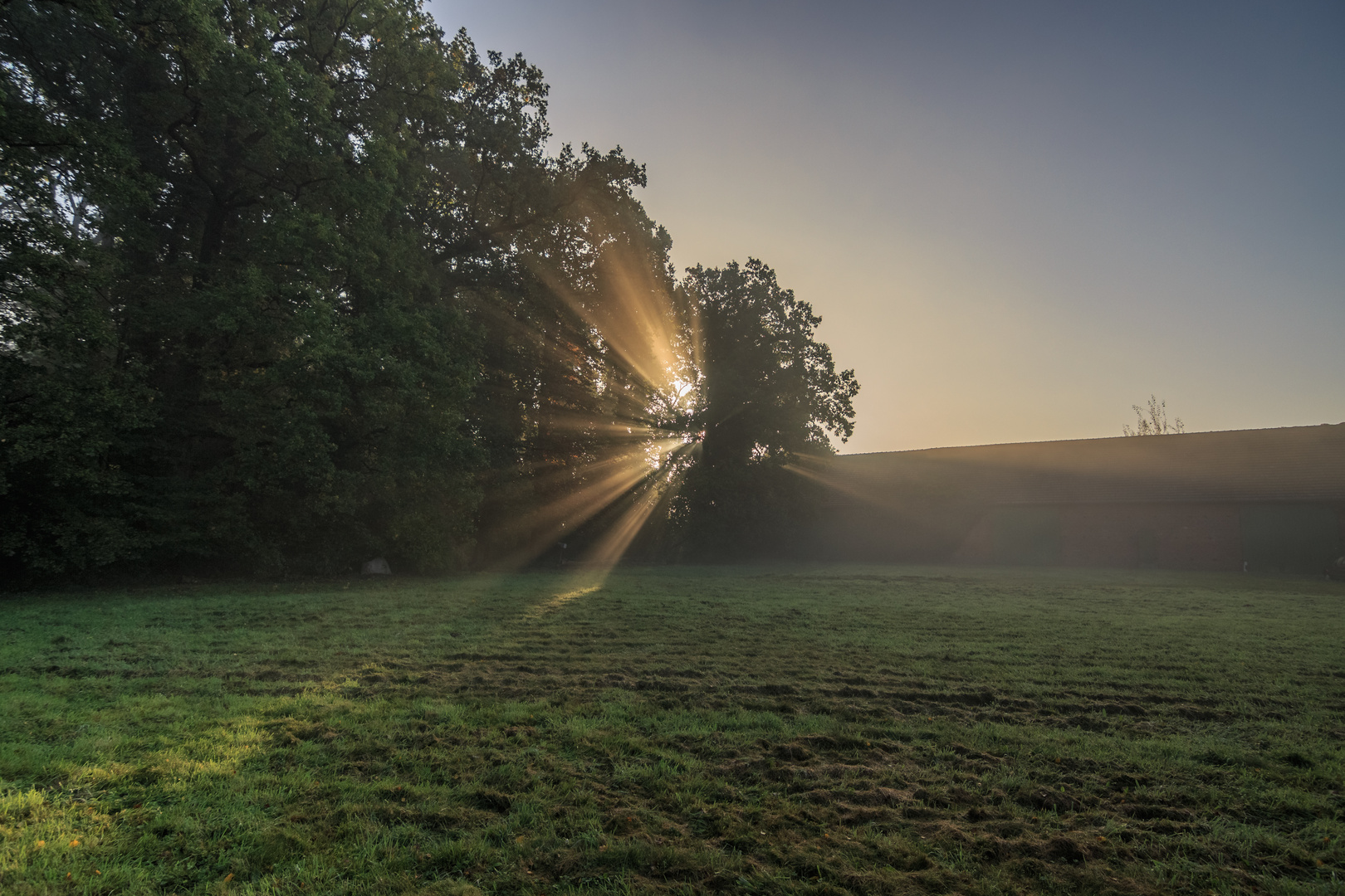 Sunrise somewhere in Germany