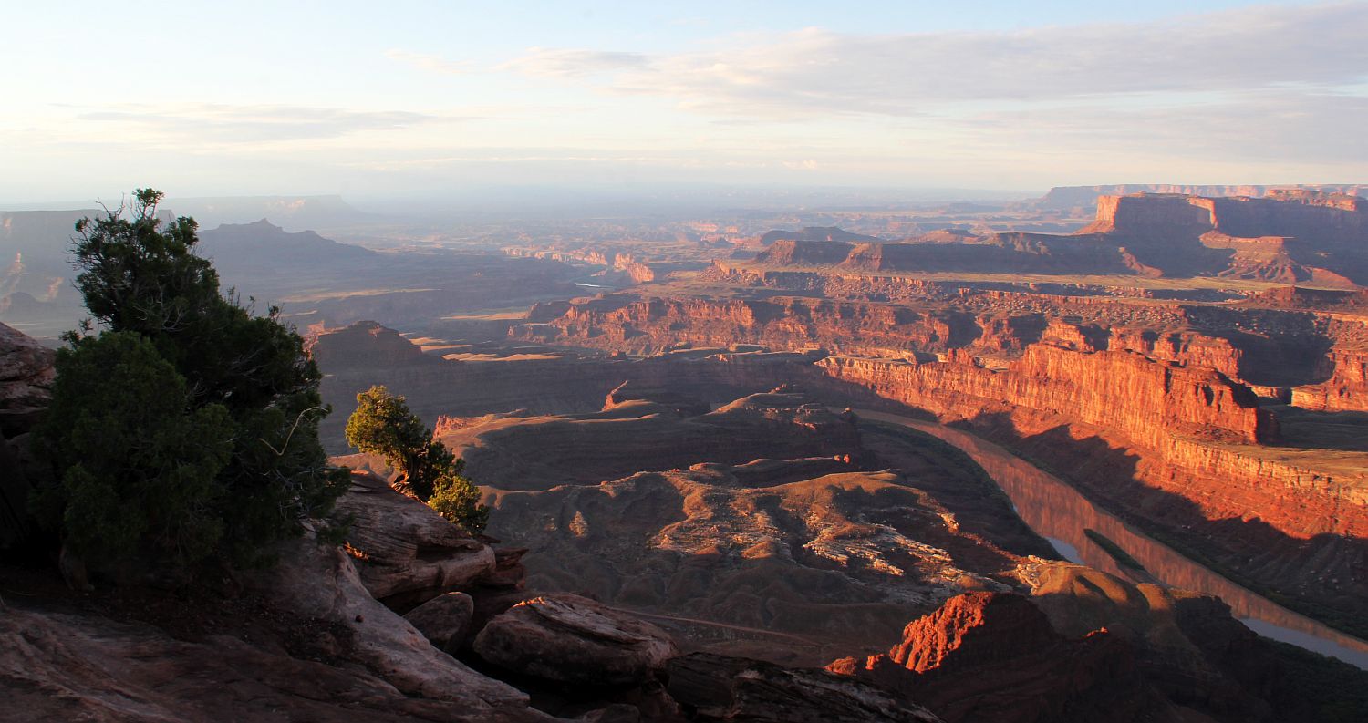 Sunrise - Sonnenaufgang im Dead Horse Point State Park