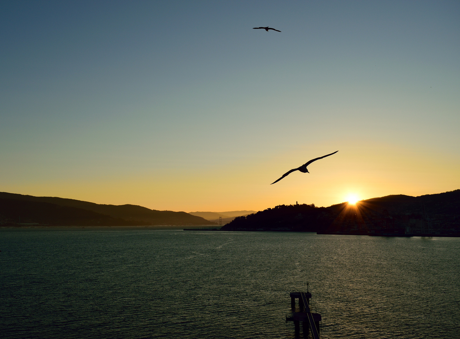 Sunrise - Sonnenaufgang in Vigo