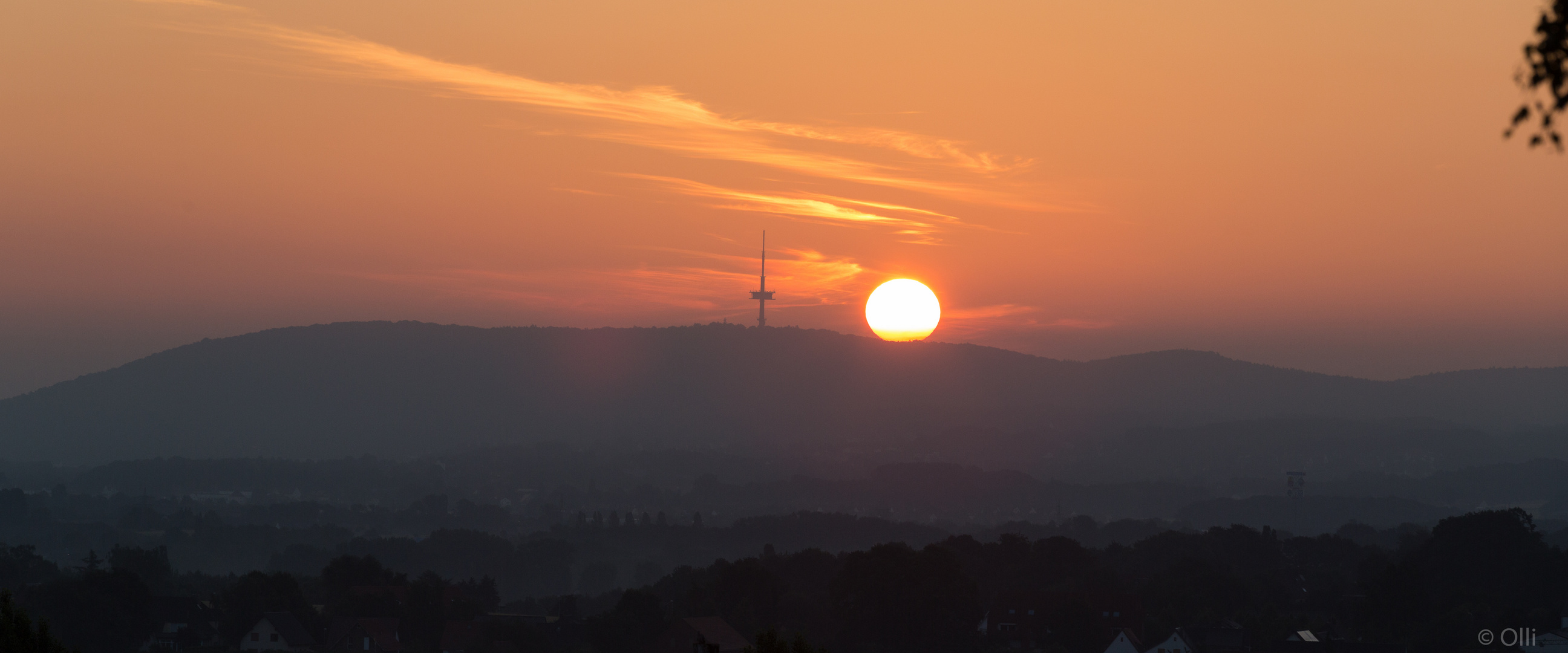 Sunrise über dem Jakobs Berg