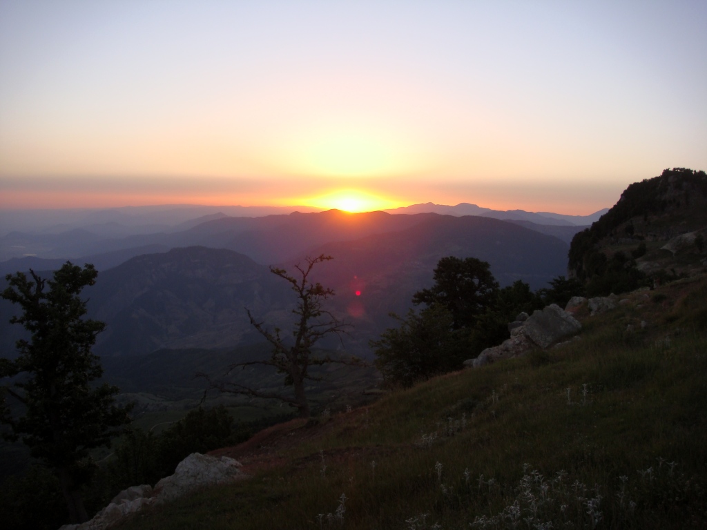 Sunrise view from Ghaleh-maran