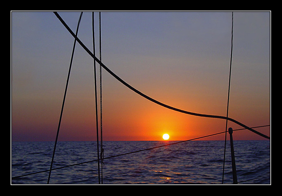 Sunrise vor Ibiza