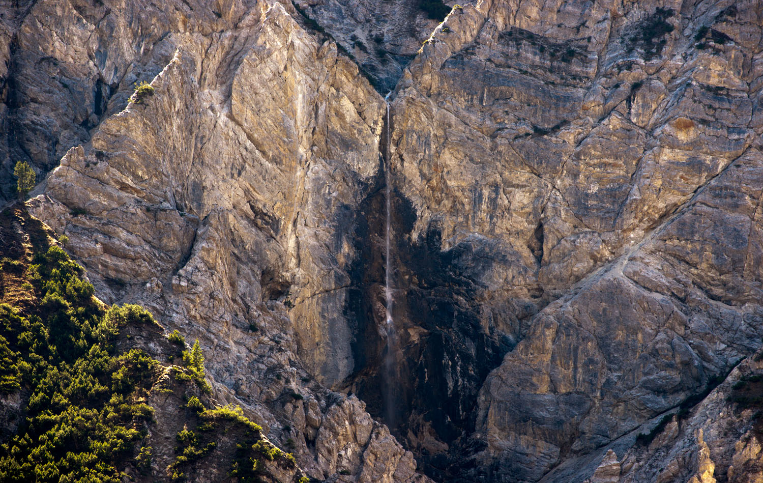 sunrise waterfall Karwendel, Tirol