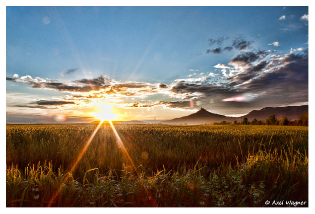 Sunrise With View Of Hohenzollern Castle