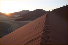 SUNRISE  Wüste NAMIBIA