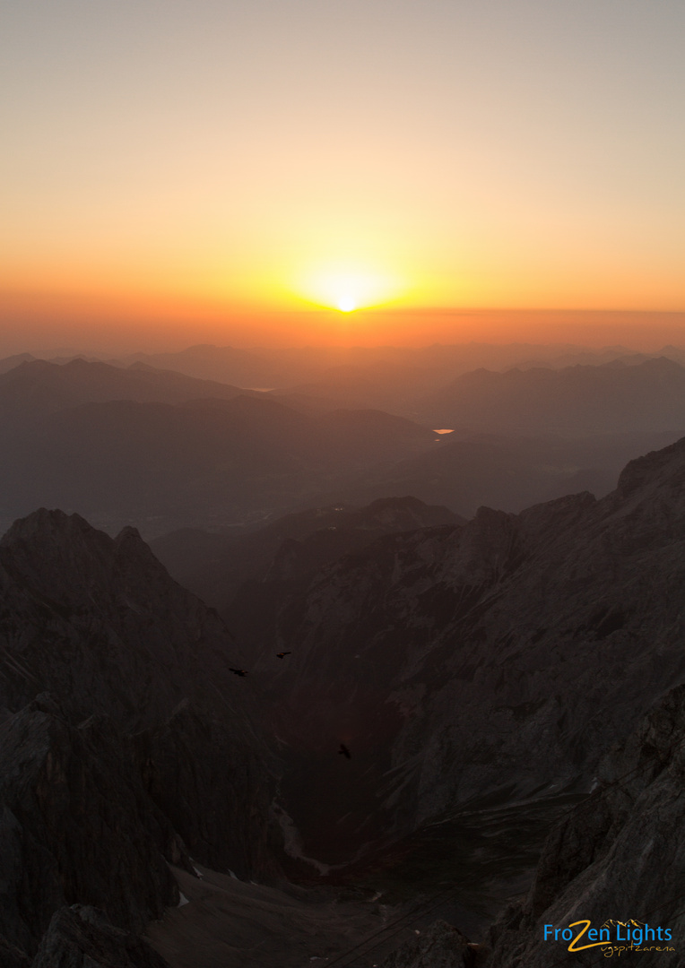 Sunrise Zugspitze