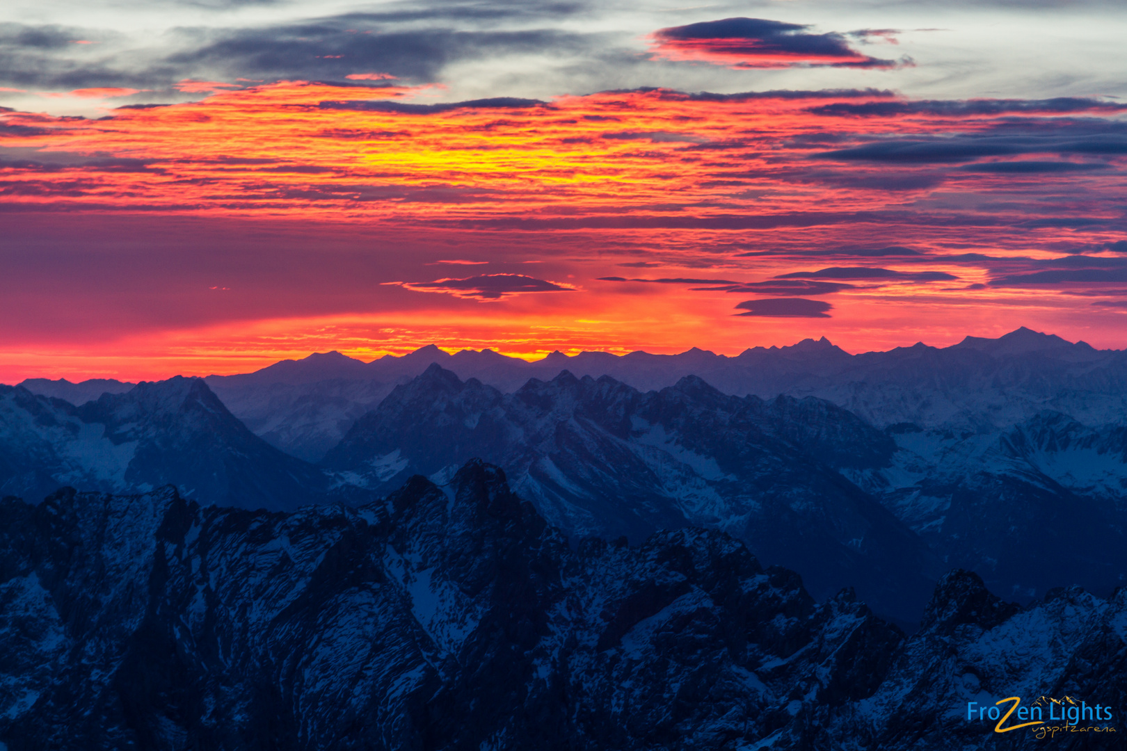 Sunrise @ Zugspitze1