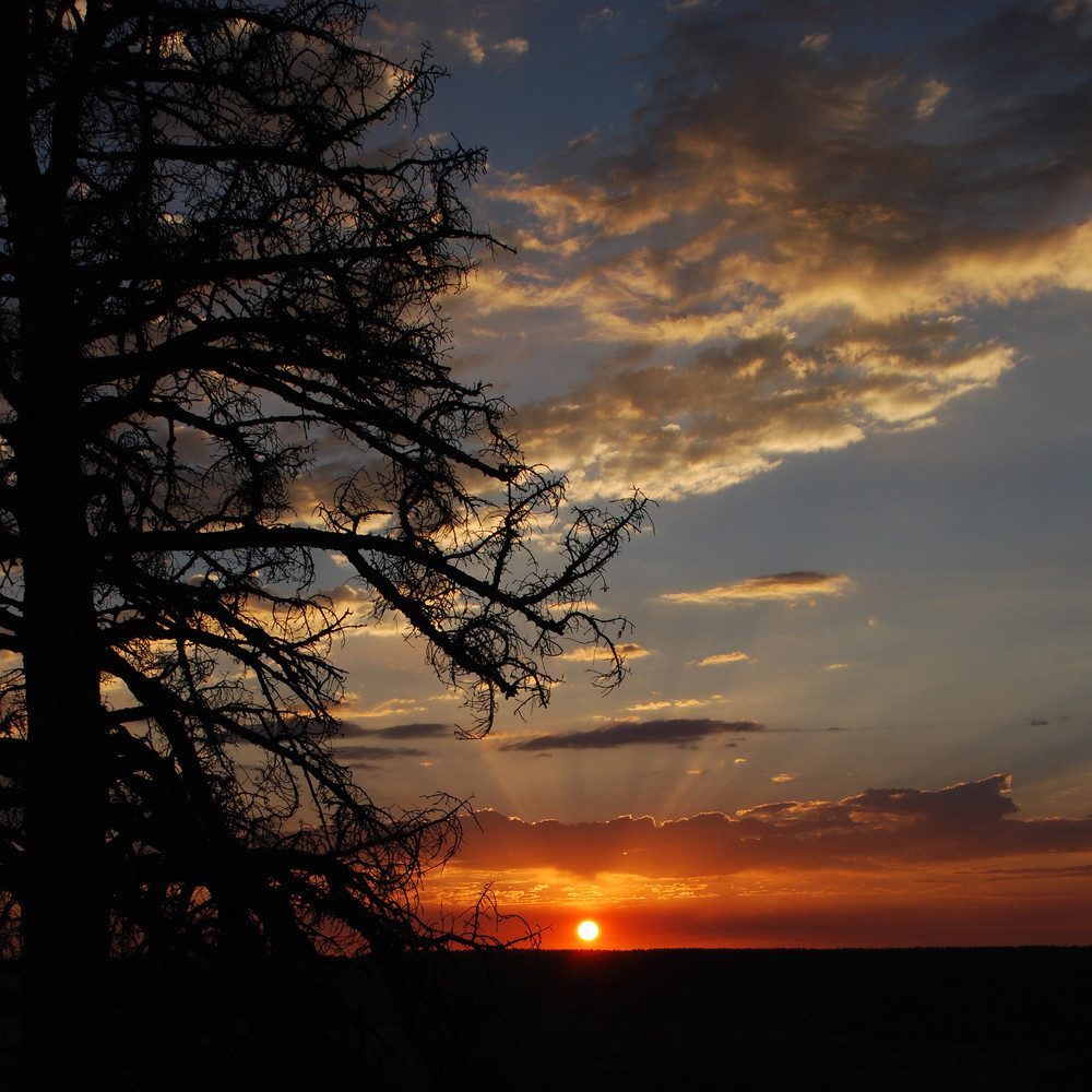 sunrising north rim