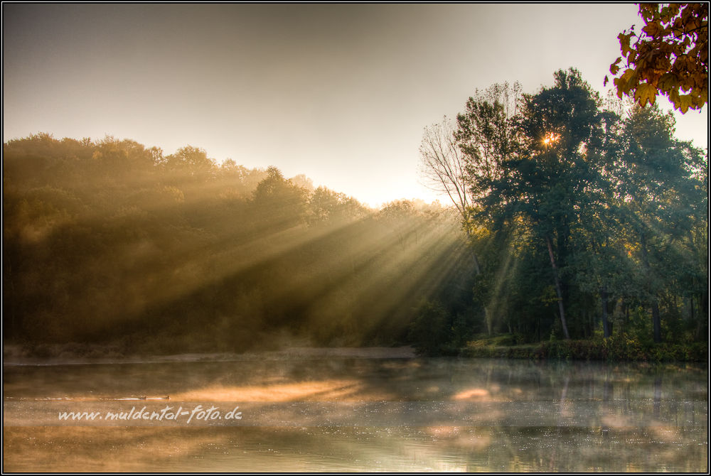 sun's rising over Hollow Valley