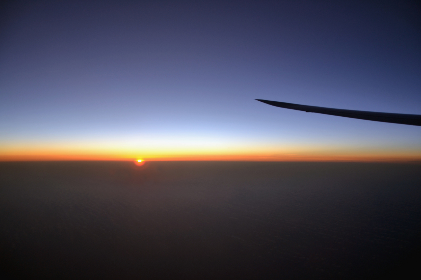 Sunset - 30.000 ft above the earth