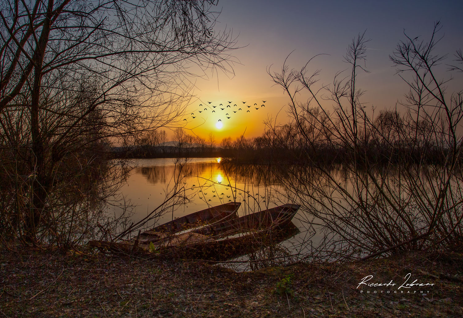 sunset a Fucecchio