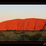 Sunset à Uluru