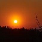 Sunset above Lake Constance