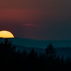 Sunset above Lake Constance