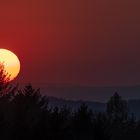 Sunset above Lake Constance