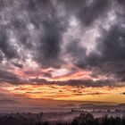 Sunset above Lucca