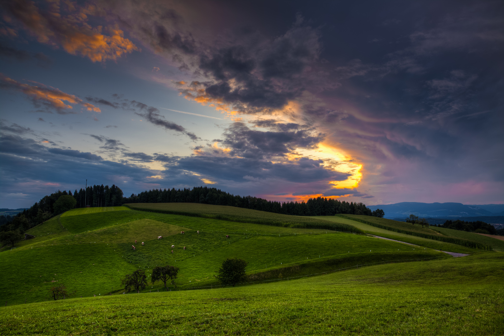 Sunset after Thunderstorm