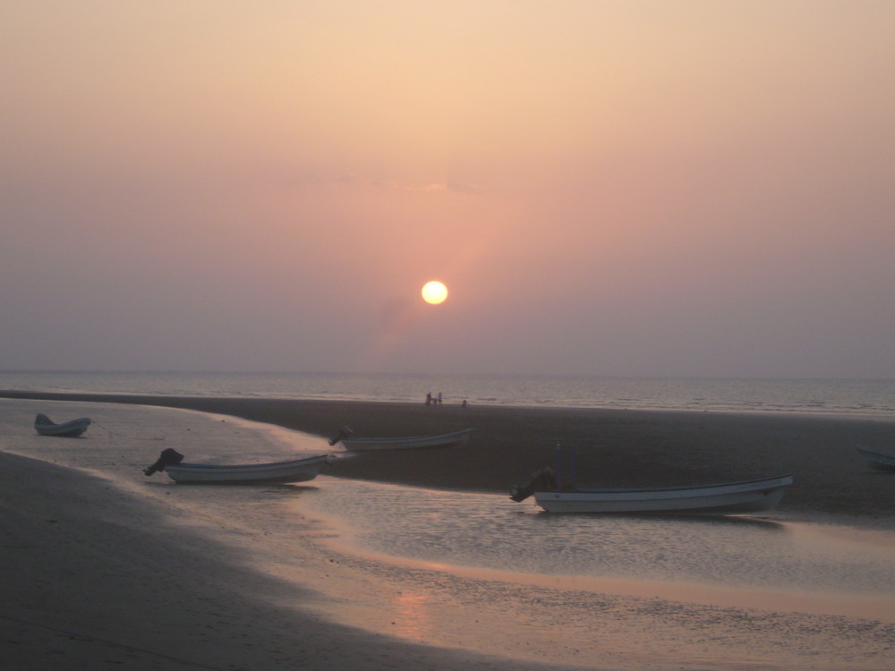 SUNSET( Al Sawadi Beach, Oman)