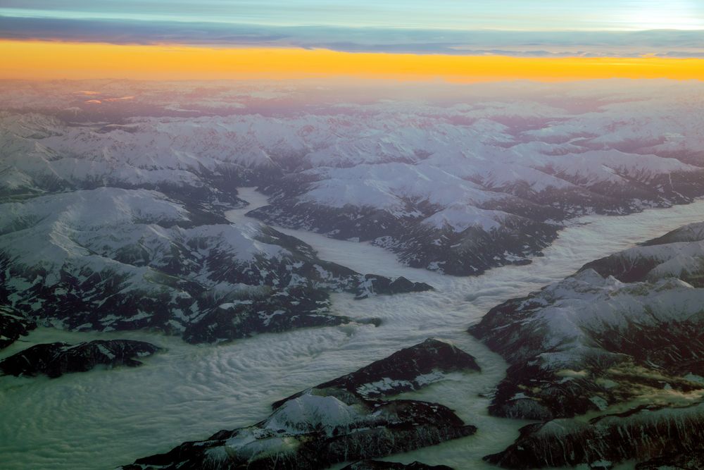 Sunset Alpen- Inntal 