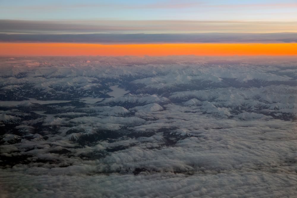 Sunset Alpen- Inntal 