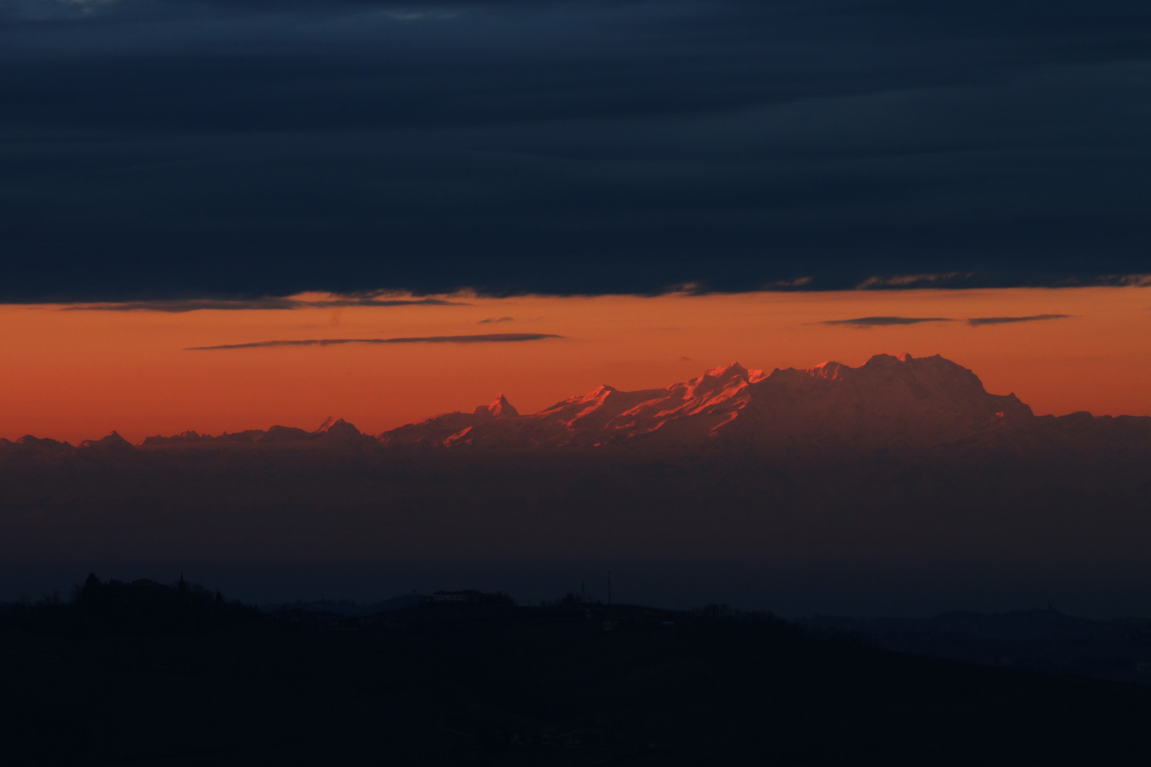 Sunset Alps