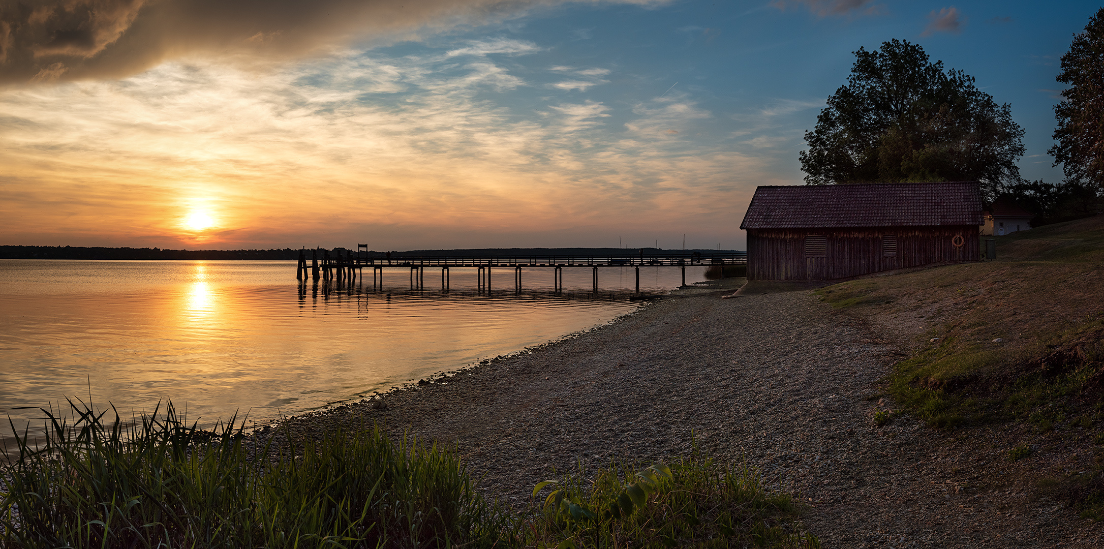 Sunset am Ammersee