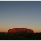 Sunset am Ayers Rock