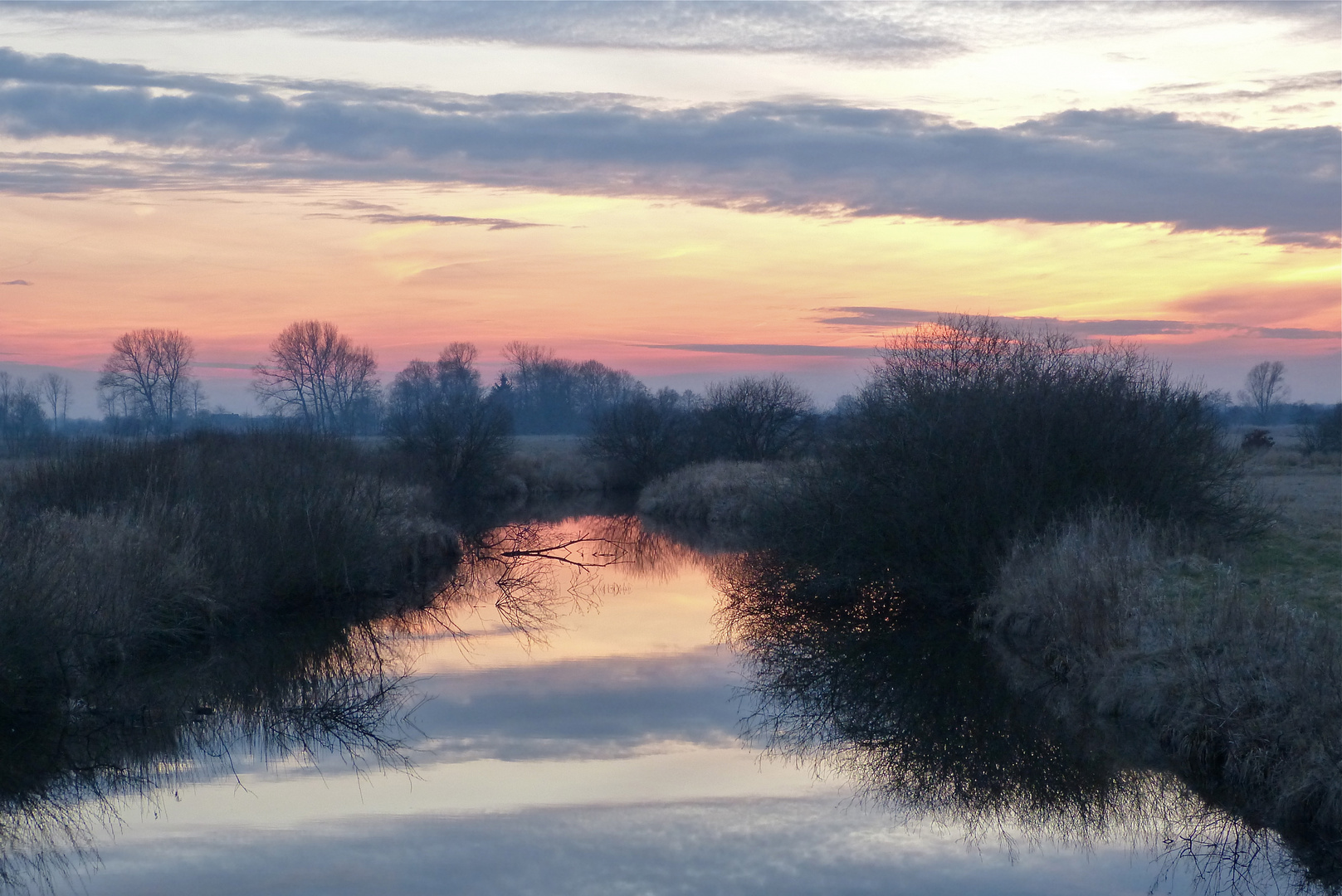 sunset am Bagbander Tief