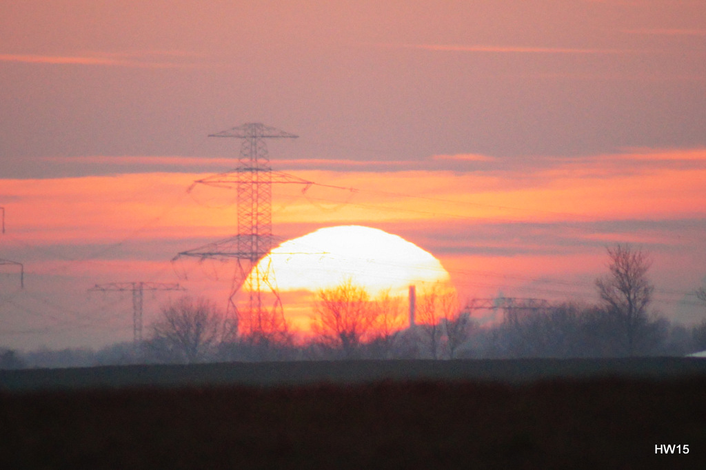 Sunset am Berliner Stadtrand