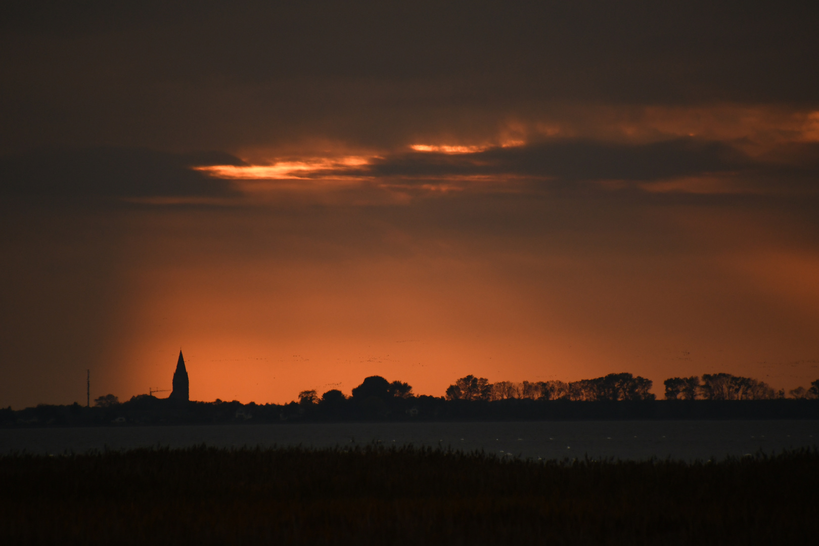 Sunset am Bodden