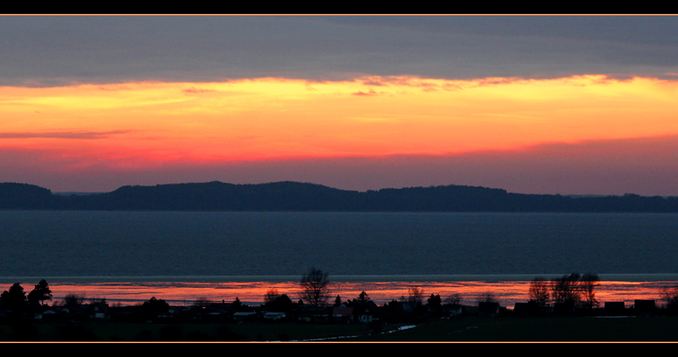 Sunset am Bodden