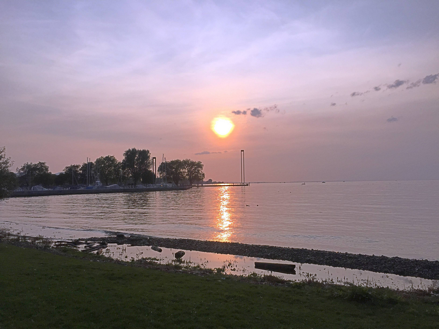 Sunset am Bodensee