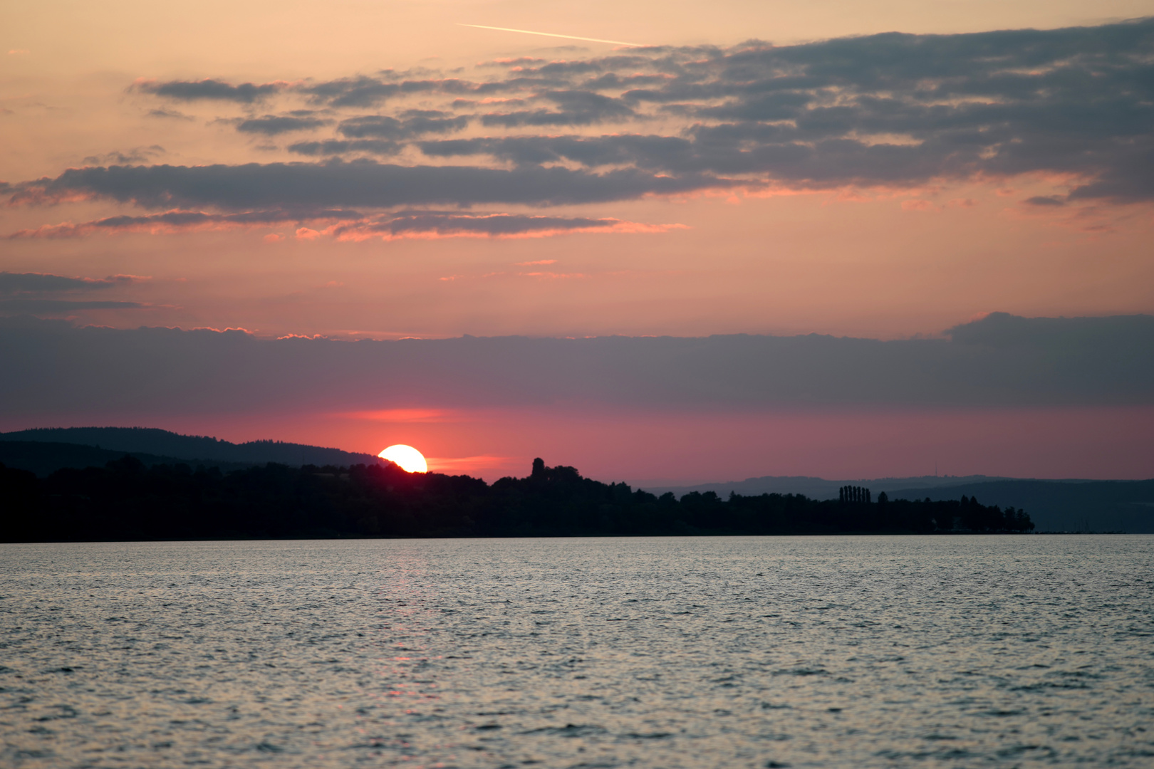 Sunset am Bodensee