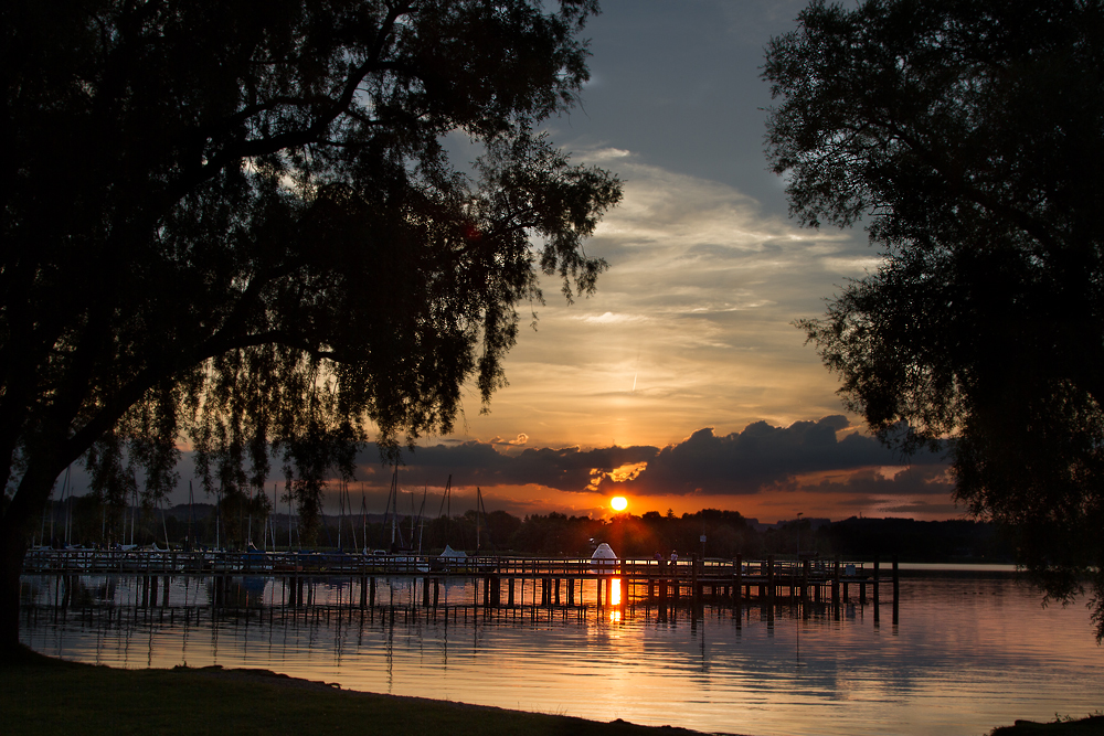 Sunset am Chiemsee - II