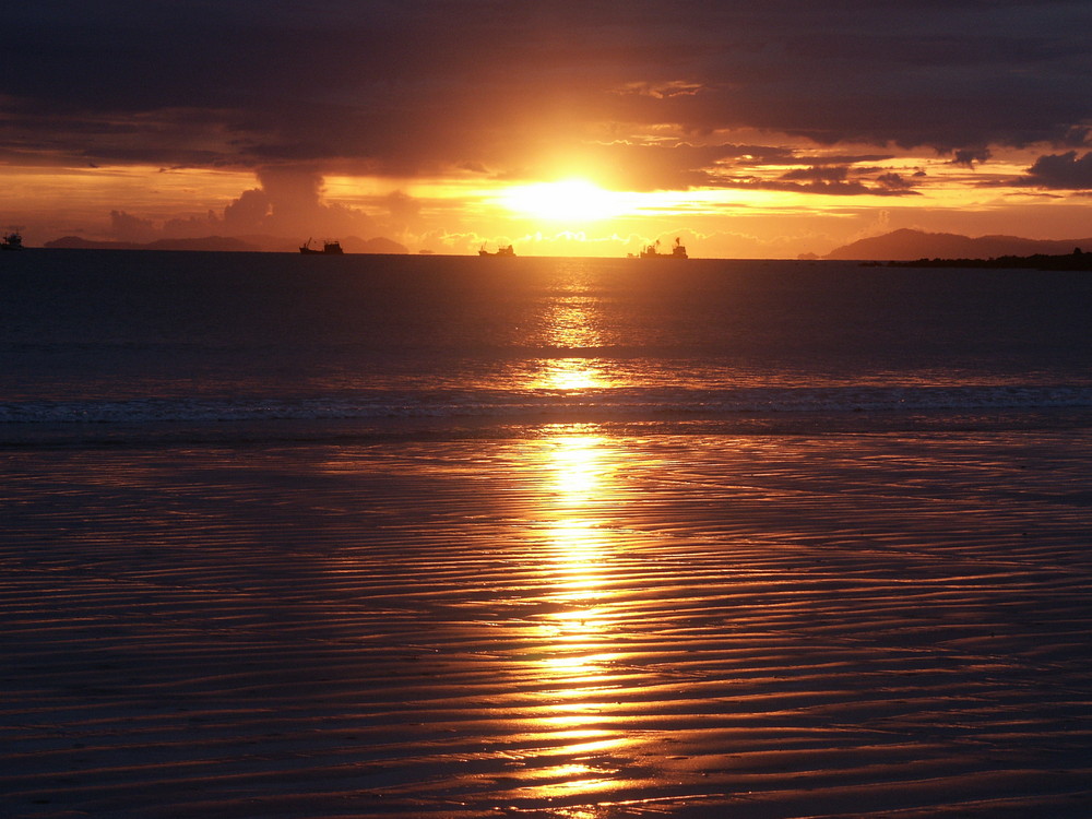 Sunset am der Andaman Sea