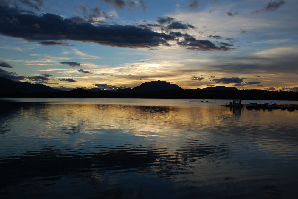 Sunset am Faaker See