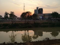 sunset am Fluss Camb P20-20-col 