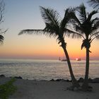 Sunset am Fort Zachery Taylor Beach