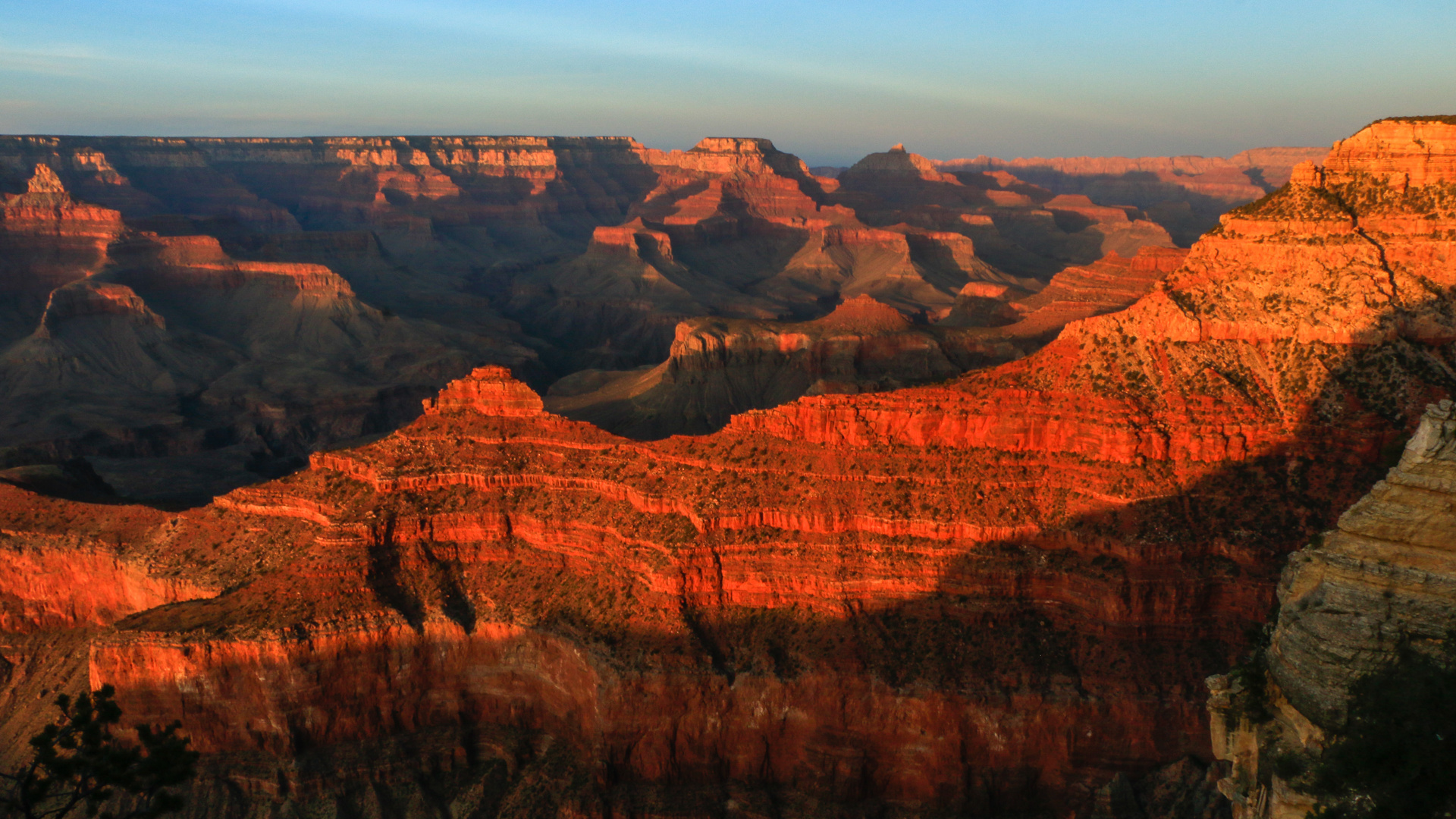 Sunset am Grand Canyon