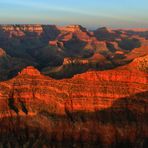 Sunset am Grand Canyon