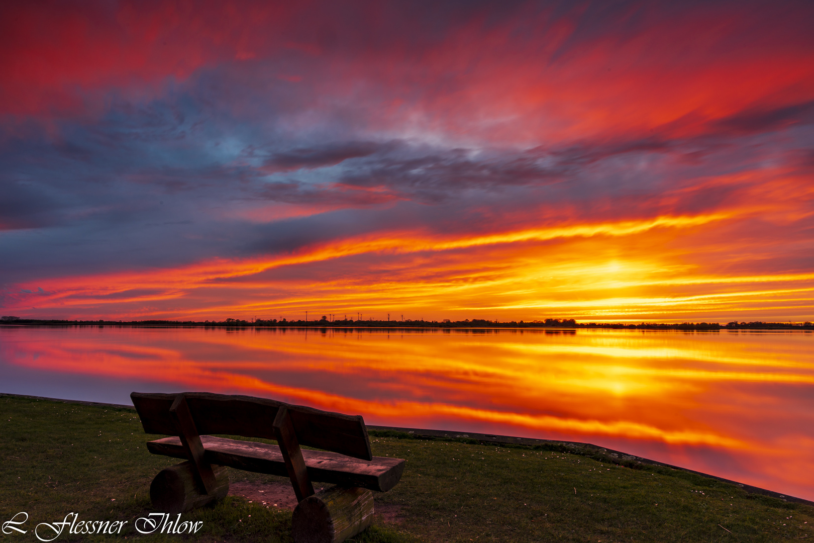 sunset am Grossen Meer 