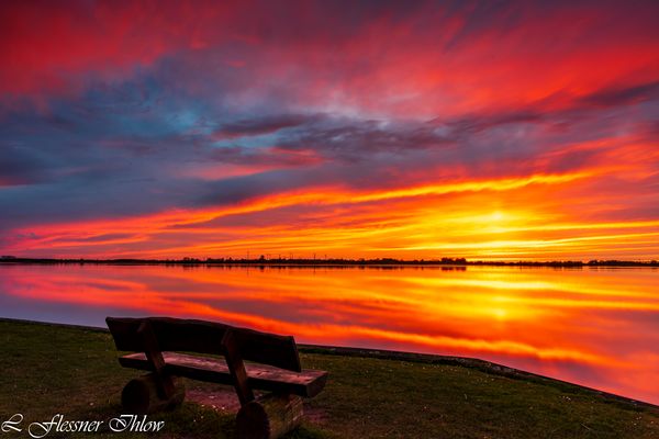 sunset am Grossen Meer 