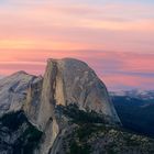 Sunset am Half Dome