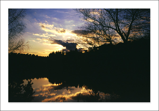 Sunset am Hochholzsee