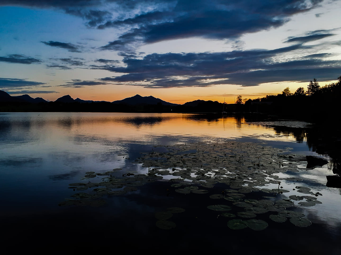 Sunset am Hopfensee 