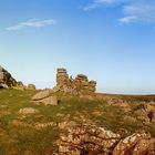 Sunset am Hound Tor im Dartmoor