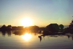 Sunset am Inle- Lake