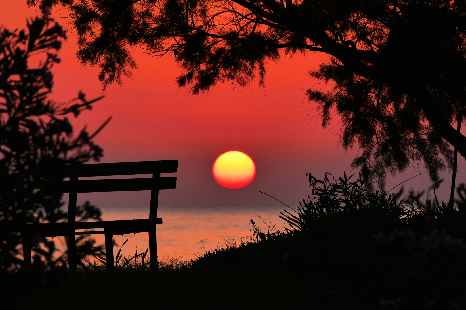 Sunset am Ionischen Meer 