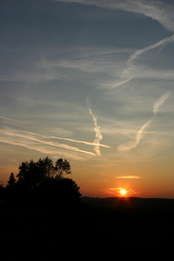 Sunset am Irschernberg (Mc Donalds :-)